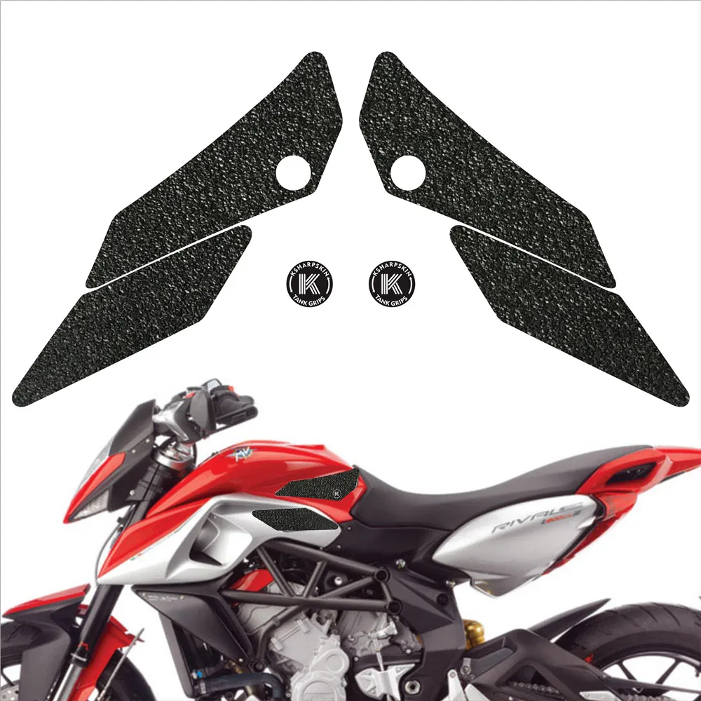 Motorcycle tank grip fuel tank traction pad side knee grip friction protector sticker for MV AGUSTA 14-15 RIVALE800 STRADALE 800 
Motorcycle tank grip fuel tank traction pad side knee grip friction protector sticker for MV AGUSTA 14-15 RIVALE800 STRADALE 800
