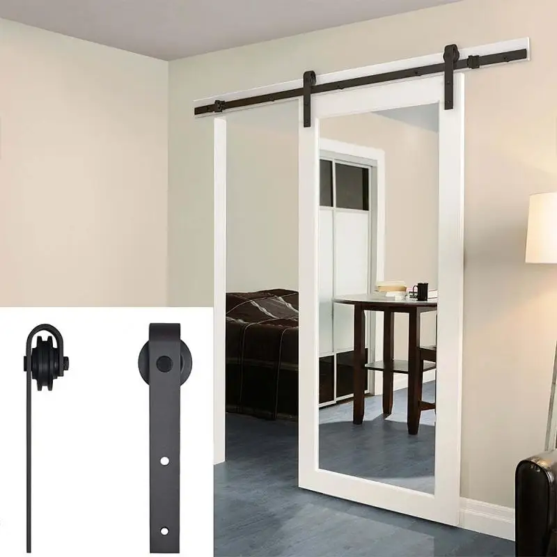 Sliding Barn Door Hardware For Europe Rustic Black Hanging Rail Cabinet Wood Door 183CM/200CM/300CM/336CM Ship To Europe HWC
Sliding Barn Door Hardware For Europe Rustic Black Hanging Rail Cabinet Wood Door 183CM/200CM/300CM/336CM Ship To Europe HWC