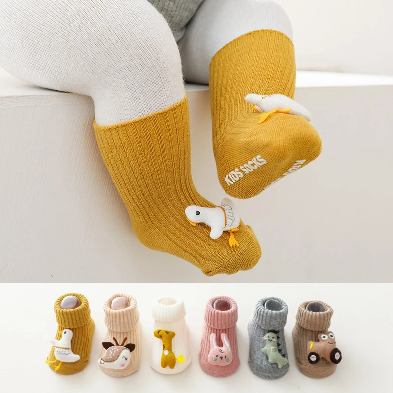 Cartoon Animal Baby Socks Non-slip Infant Toddler Kids Indoor Floor Socks Autumn Winter Girl Boy Socks Baby Accessories 6-12M
Cartoon Animal Baby Socks Non-slip Infant Toddler Kids Indoor Floor Socks Autumn Winter Girl Boy Socks Baby Accessories 6-12M