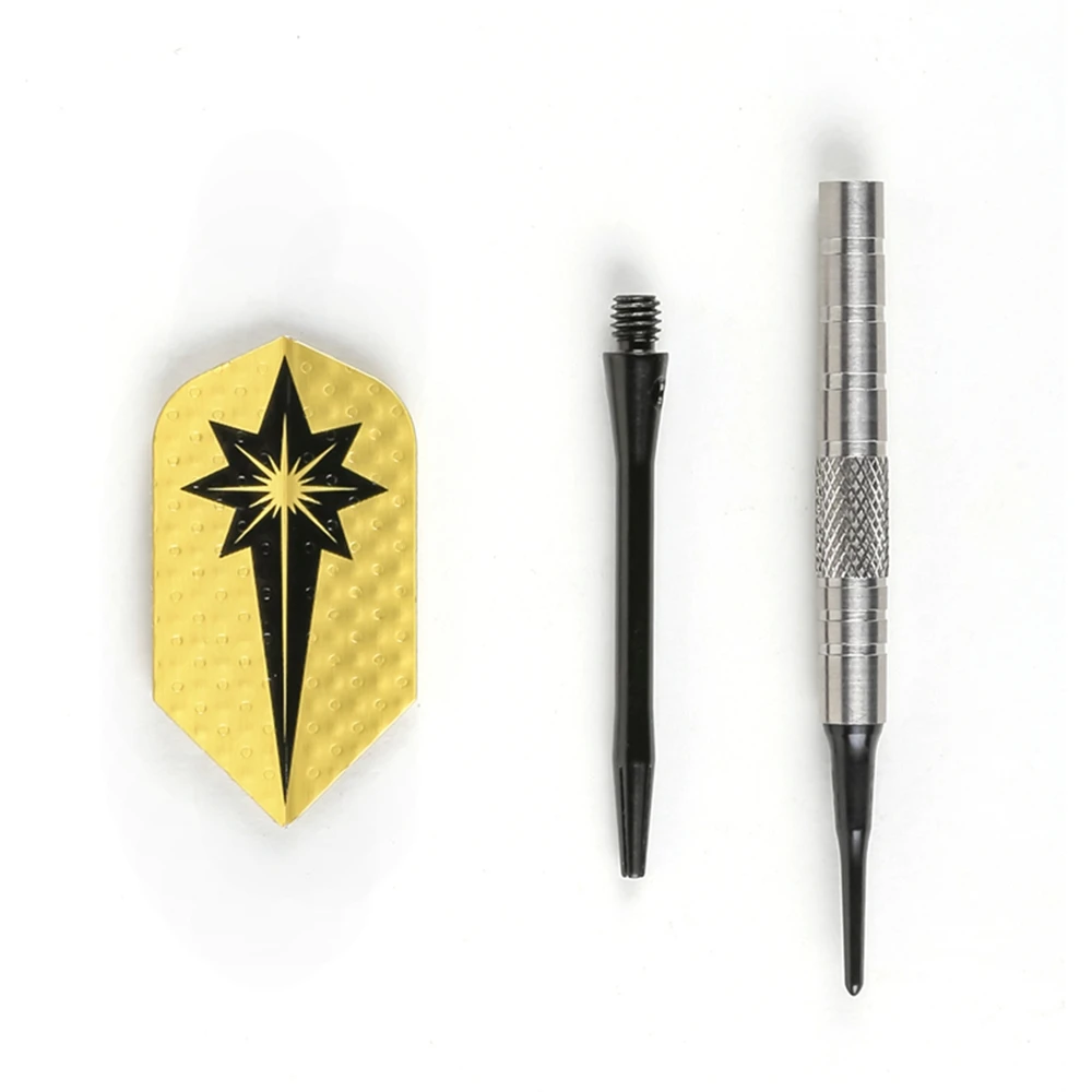 WIN.MAX Professional Dart Set 80% Tungsten 16/18 grams Soft Tip Darts for Electronic Dartboard
WIN.MAX Professional Dart Set 80% Tungsten 16/18 grams Soft Tip Darts for Electronic Dartboard