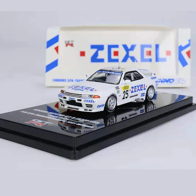 Модель автомобиля 1/64 POP игрушки INNO 1:64 Nissan Skyline GT-R No #25 Team Zexel, литая под давлением модель, отображение
Модель автомобиля 1/64 POP игрушки INNO 1:64 Nissan Skyline GT-R No #25 Team Zexel, литая под давлением модель, отображение
