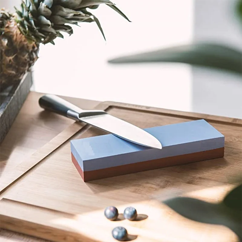 Whetstone 1000/3000 Grit Premium 2-In-1 Dual Grits Water Stone Sharpener Set for Kitchen with Base/Slip Mat
Whetstone 1000/3000 Grit Premium 2-In-1 Dual Grits Water Stone Sharpener Set for Kitchen with Base/Slip Mat