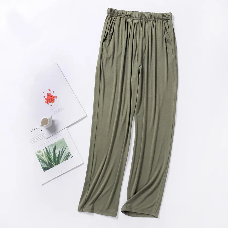 New men's modal trousers thin section spring and summer home pants men's plus size home pants casual trousers pajama pants
New men's modal trousers thin section spring and summer home pants men's plus size home pants casual trousers pajama pants