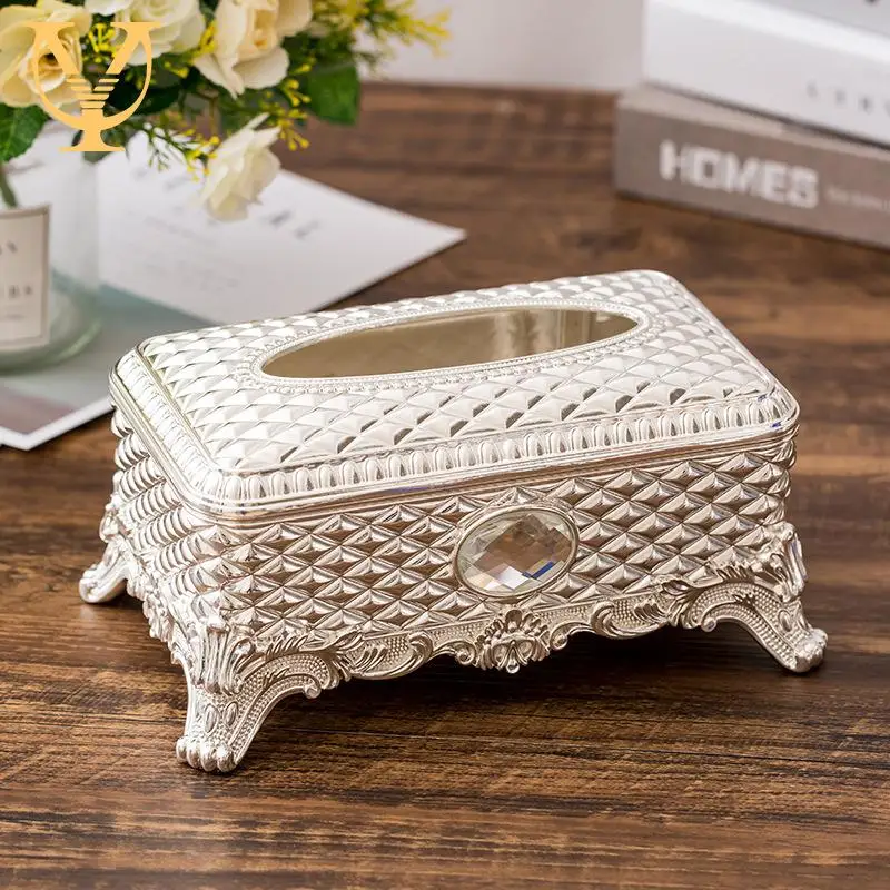 Luxurious Creative Tissue Box Case Zinc Alloy Storage Box Metal Paper Container Tissue Box Tray For Restaurant Home Office Car
Luxurious Creative Tissue Box Case Zinc Alloy Storage Box Metal Paper Container Tissue Box Tray For Restaurant Home Office Car