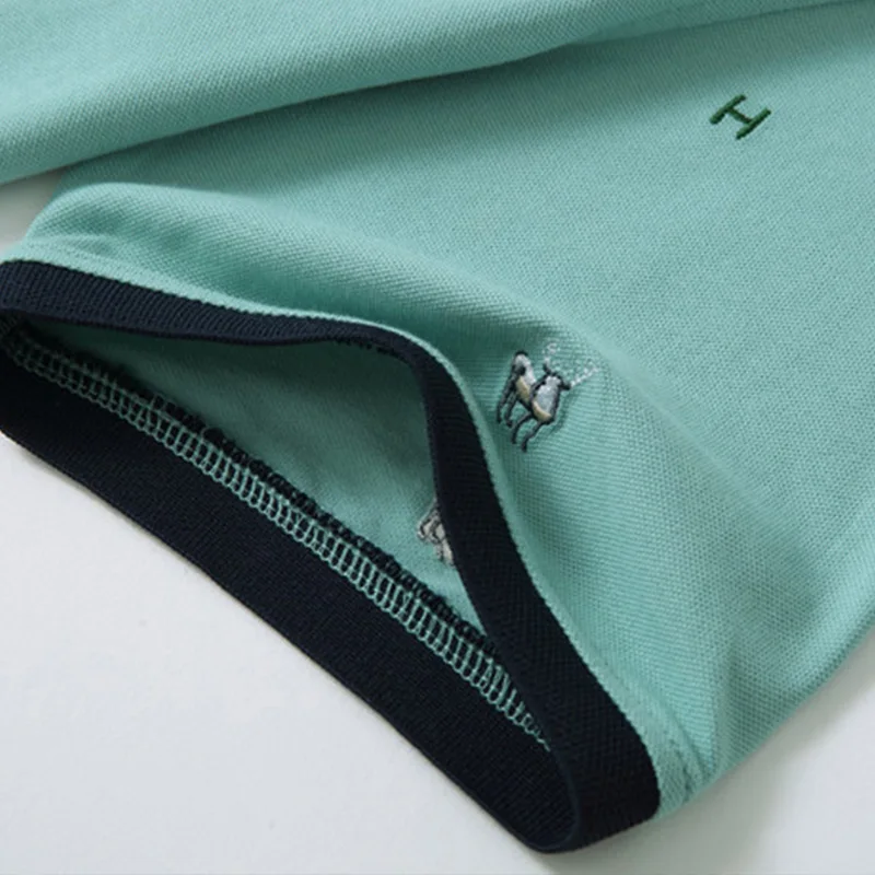 New Variety of 2021 Short Sleeve Polo Shirt Men's Summer British Fashion Men's Cotton Lapel Knitted Polo Shirt
New Variety of 2021 Short Sleeve Polo Shirt Men's Summer British Fashion Men's Cotton Lapel Knitted Polo Shirt