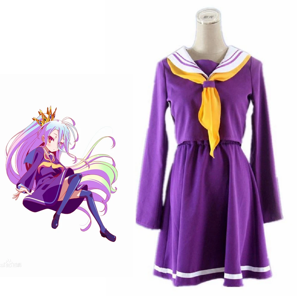 Unisex Anime Cos NO GAME NO LIFE Shiro Cosplay Costumes Uniform Christmas Halloween Clothing
Unisex Anime Cos NO GAME NO LIFE Shiro Cosplay Costumes Uniform Christmas Halloween Clothing