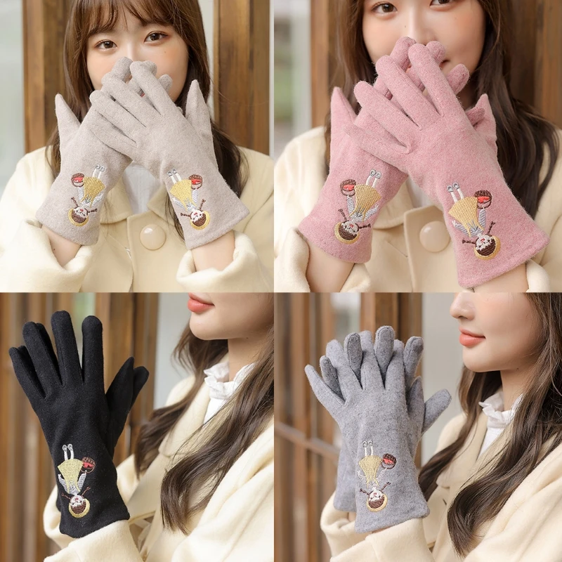 Cartoon Element Pattern Cashmere Glove Winter Warm Full Finger Touchscreen Glove P8DB
Cartoon Element Pattern Cashmere Glove Winter Warm Full Finger Touchscreen Glove P8DB