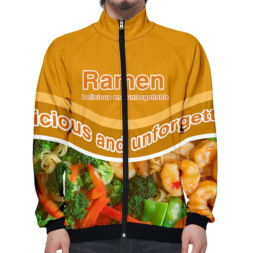2021 New Arrival 3D Print Stand Collar Hoodie Ramen Men Women Zipper Hoodies Jackets Fashion Casual Sweatshirts Clothes
2021 New Arrival 3D Print Stand Collar Hoodie Ramen Men Women Zipper Hoodies Jackets Fashion Casual Sweatshirts Clothes