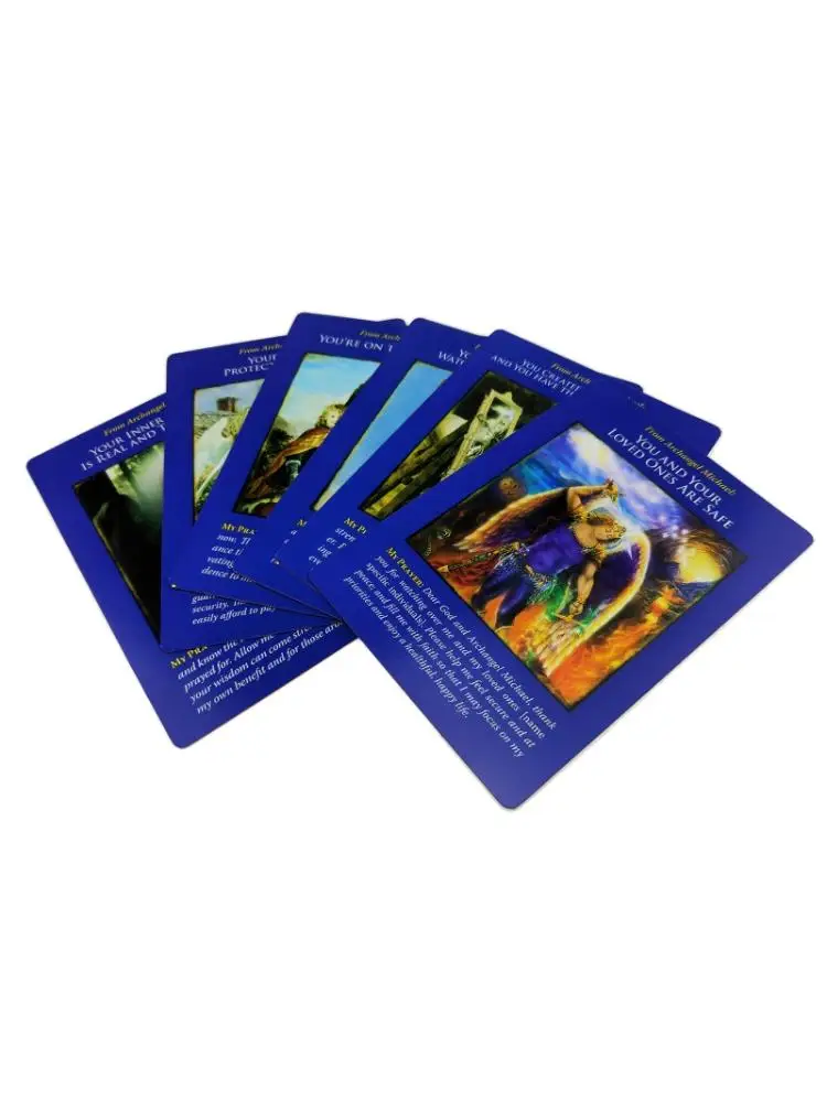 2022 New Archangel Mi-chael Oracle Card Full English 44 Cards Deck Tarot Party Board Game 
2022 New Archangel Mi-chael Oracle Card Full English 44 Cards Deck Tarot Party Board Game