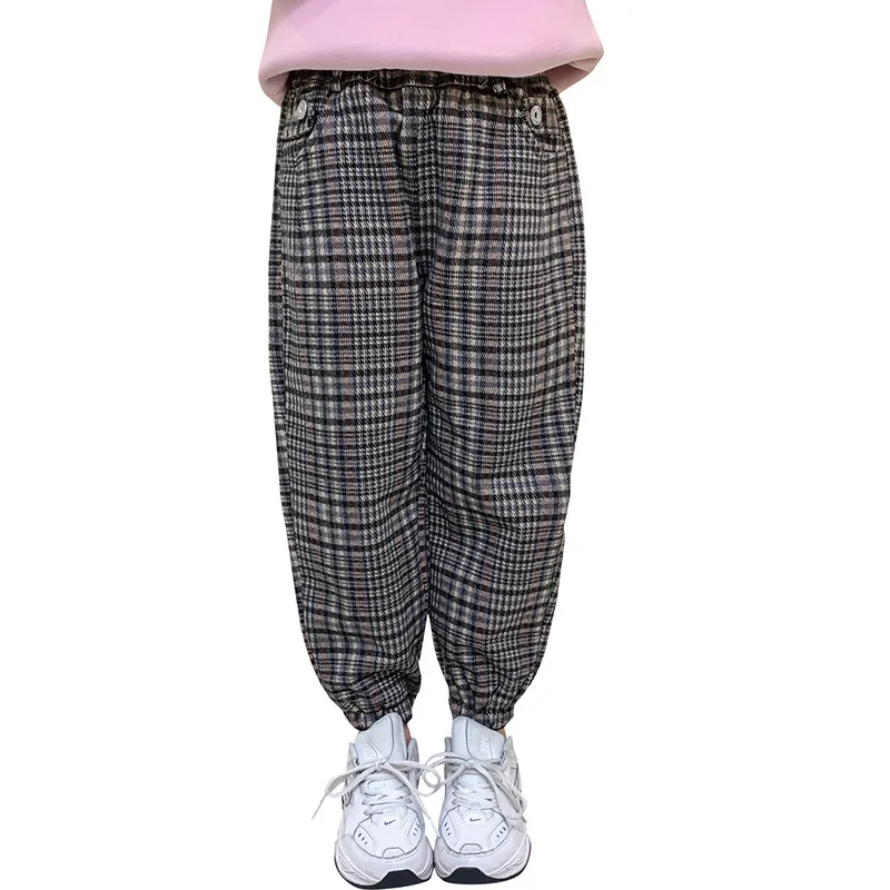 Teenage Girls Pants Autumn Winter Fleece Casual Woolen Pants Kids Plaid Pants School Children Girls Trousers 6 8 10 12 14 Years
Teenage Girls Pants Autumn Winter Fleece Casual Woolen Pants Kids Plaid Pants School Children Girls Trousers 6 8 10 12 14 Years