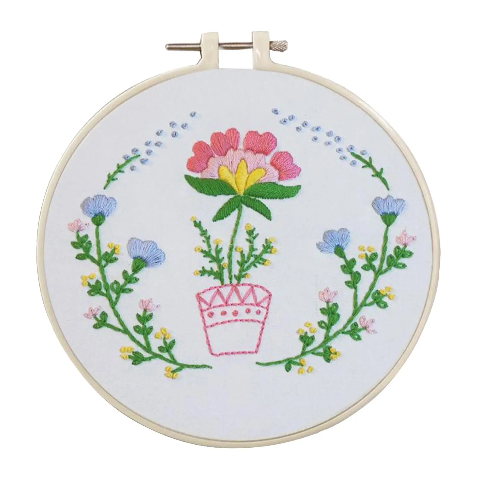 Embroidery Kit for Beginners with Pre-printed Pattern, Cross Stitch Starter Kit Including Embroidery Hoop
Embroidery Kit for Beginners with Pre-printed Pattern, Cross Stitch Starter Kit Including Embroidery Hoop