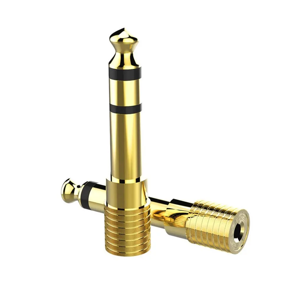 5PCS/SET Gold-Plated Durable 6.35mm 1/4 Inch Jack Plug to 3.5mm Male Stereo Headphone Jack Socket Adapter
5PCS/SET Gold-Plated Durable 6.35mm 1/4 Inch Jack Plug to 3.5mm Male Stereo Headphone Jack Socket Adapter