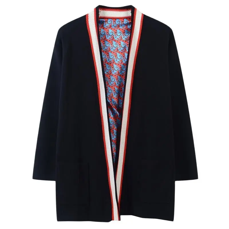 Runway Warp Lace Up Ladies Knitted Cardigan Sashes Female Bandage Jumper 2021 Winter Oversized Striped Women Sweater Tops
Runway Warp Lace Up Ladies Knitted Cardigan Sashes Female Bandage Jumper 2021 Winter Oversized Striped Women Sweater Tops