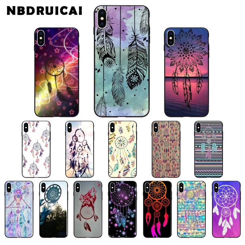 NBDRUICAI Ловец снов Бохо Племенной высокого качества чехол для телефона iPhone 11 pro XS MAX 8