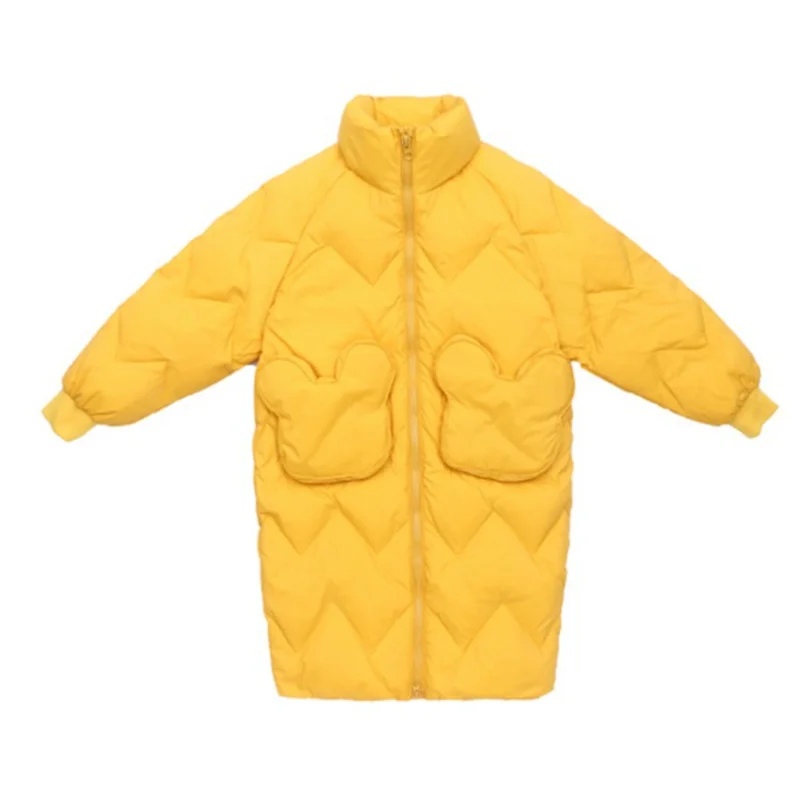 Baby Kids Clothes Girls Down Jackets 2021 Winter Fashion Mid-length Solid Coat for Teen Girl Cotton Warm Children's Clothing
Baby Kids Clothes Girls Down Jackets 2021 Winter Fashion Mid-length Solid Coat for Teen Girl Cotton Warm Children's Clothing