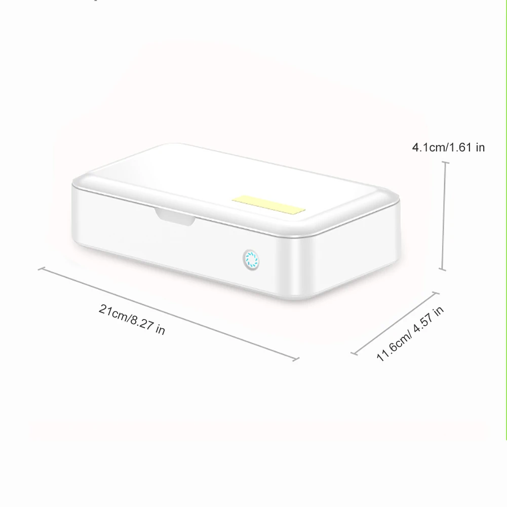 USB Automatic Sterilizer UV Sterilizer Three Minutes One Button Disinfection Toothbrush Mask Mobile Phone Clothing Sterilization
USB Automatic Sterilizer UV Sterilizer Three Minutes One Button Disinfection Toothbrush Mask Mobile Phone Clothing Sterilization