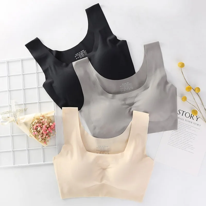 Women Upgrade Generation Laday U-Shaped Seamless Bra Underwear Full Cup Running Gym Crop Top Push Up Ice Silk Lingerie Sport Bra
Women Upgrade Generation Laday U-Shaped Seamless Bra Underwear Full Cup Running Gym Crop Top Push Up Ice Silk Lingerie Sport Bra