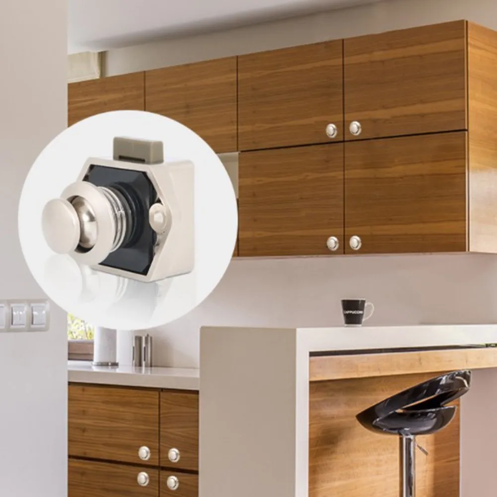 1pc Push Button Drawer Cupboard Door Catch Lock Caravan Van Boat Lock Aluminium Door Locks For Furniture Hardware
1pc Push Button Drawer Cupboard Door Catch Lock Caravan Van Boat Lock Aluminium Door Locks For Furniture Hardware