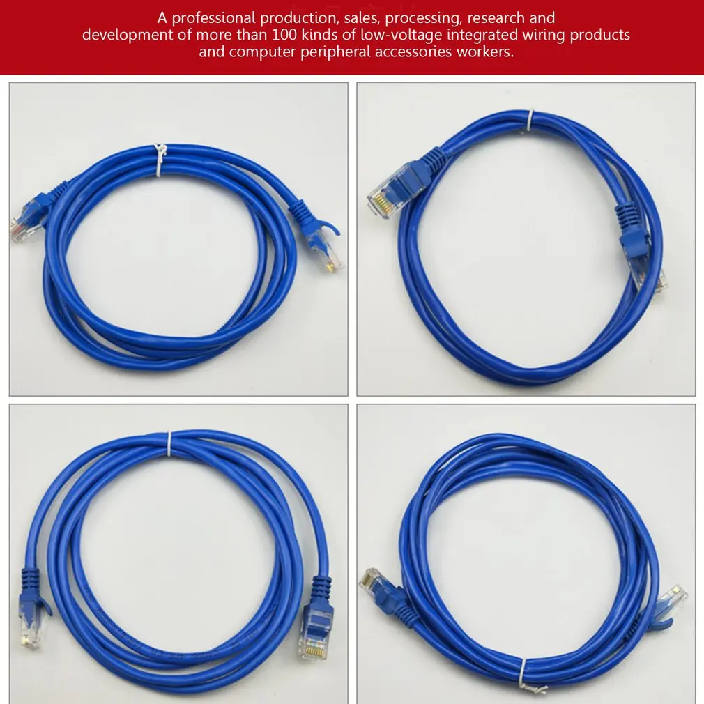 100FT 5/10/15/20/25/30/50M CAT5 CAT5E Ethernet Internet RJ45 LAN Cable Cord Wire Male Connector Reticle 
100FT 5/10/15/20/25/30/50M CAT5 CAT5E Ethernet Internet RJ45 LAN Cable Cord Wire Male Connector Reticle