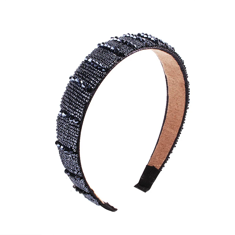 Fashion Crystal Hair Hoop Elegant Retro Hair Accessorie Solid Color Casual With Drill Headwear Simple Super Flash Hair ornaments
Fashion Crystal Hair Hoop Elegant Retro Hair Accessorie Solid Color Casual With Drill Headwear Simple Super Flash Hair ornaments