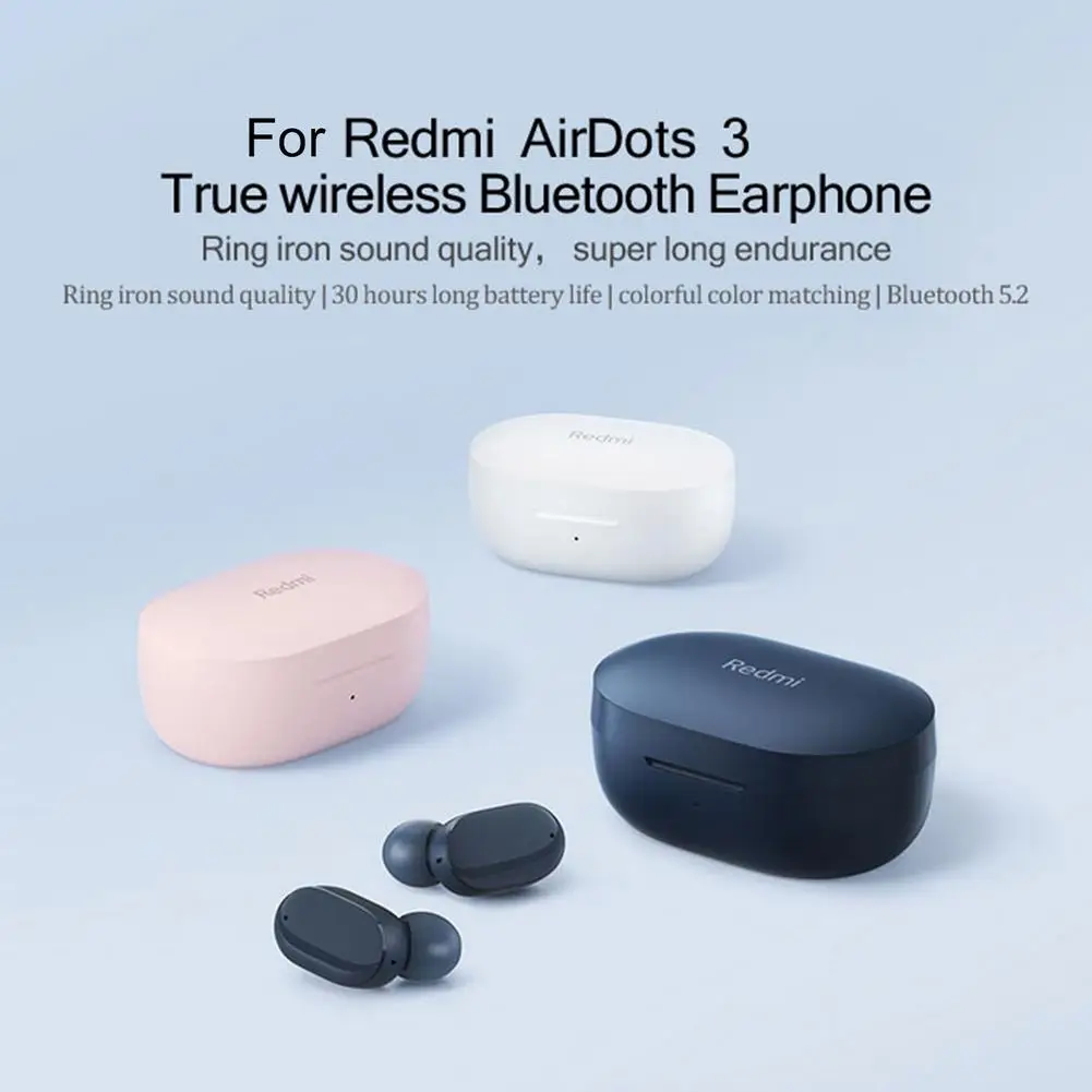 Беспроводные наушники, стабильная удобная гарнитура для Redmi Airdots 3, наушники с сенсорным управлением, беспроводные наушники
Беспроводные наушники, стабильная удобная гарнитура для Redmi Airdots 3, наушники с сенсорным управлением, беспроводные наушники