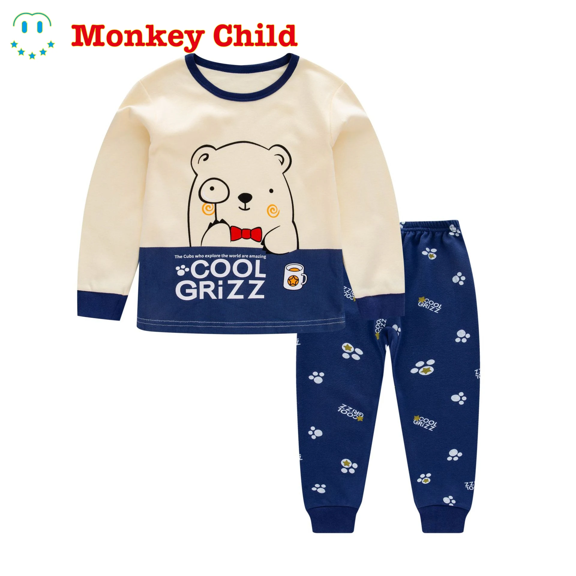 Children Pajamas Boy Girls Summer Cotton silk Air conditioning suit Long sleeves Trousers Home service Suit Cartoon
Children Pajamas Boy Girls Summer Cotton silk Air conditioning suit Long sleeves Trousers Home service Suit Cartoon