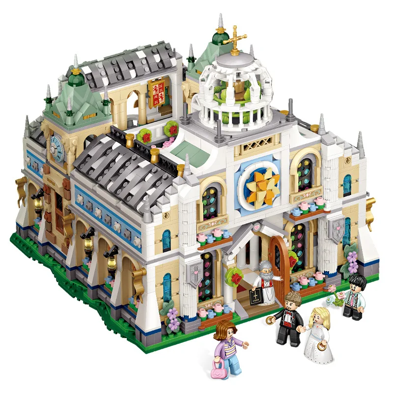 LOZ 1035 building blocks wedding church Street view 3 forms assembling educational toy adult for gifts
LOZ 1035 building blocks wedding church Street view 3 forms assembling educational toy adult for gifts