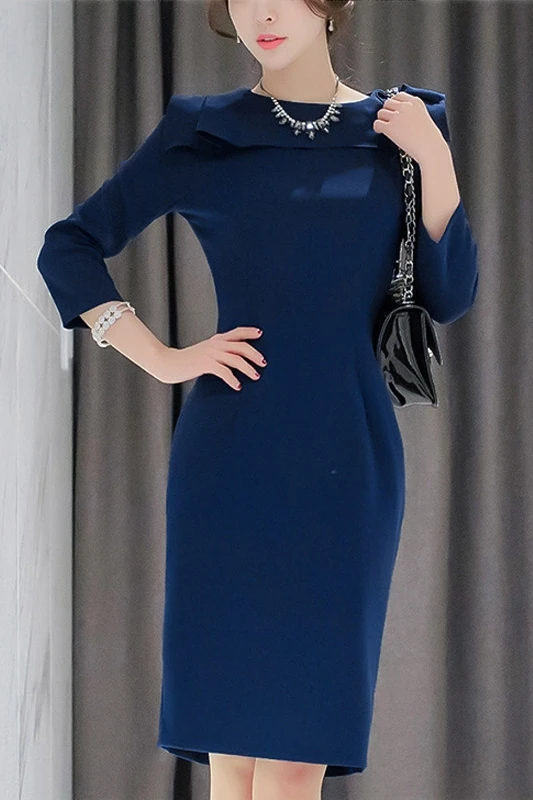 New Office Ladies Dress Women Elegant Wear To Work Sexy Sheath Dresses
New Office Ladies Dress Women Elegant Wear To Work Sexy Sheath Dresses