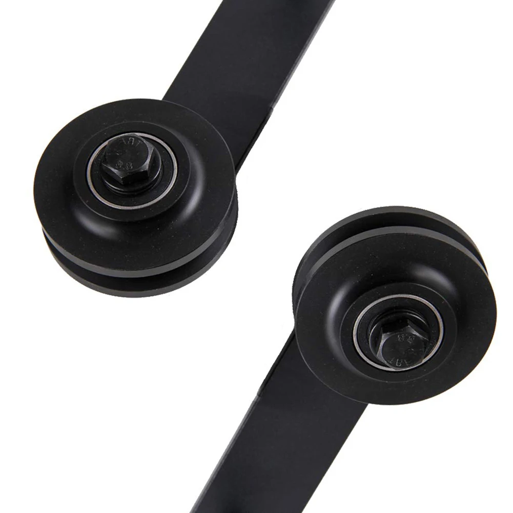 2 Pcs Top Mounted Home Door Hardware Sliding Barn Durable Bathroom With Screws Track Steel Kitchen Closet Roller Rail
2 Pcs Top Mounted Home Door Hardware Sliding Barn Durable Bathroom With Screws Track Steel Kitchen Closet Roller Rail