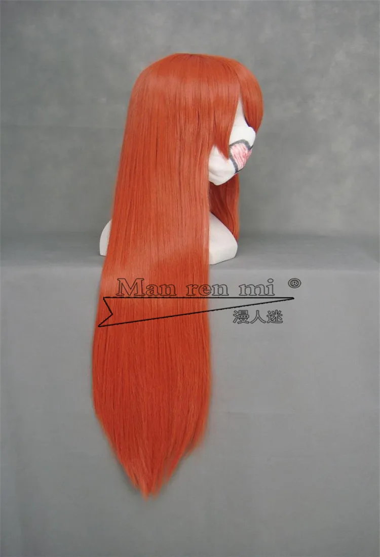 Rogue jianxinfei village Jianxin death pink orange 80cm long straight hair cos wig
Rogue jianxinfei village Jianxin death pink orange 80cm long straight hair cos wig