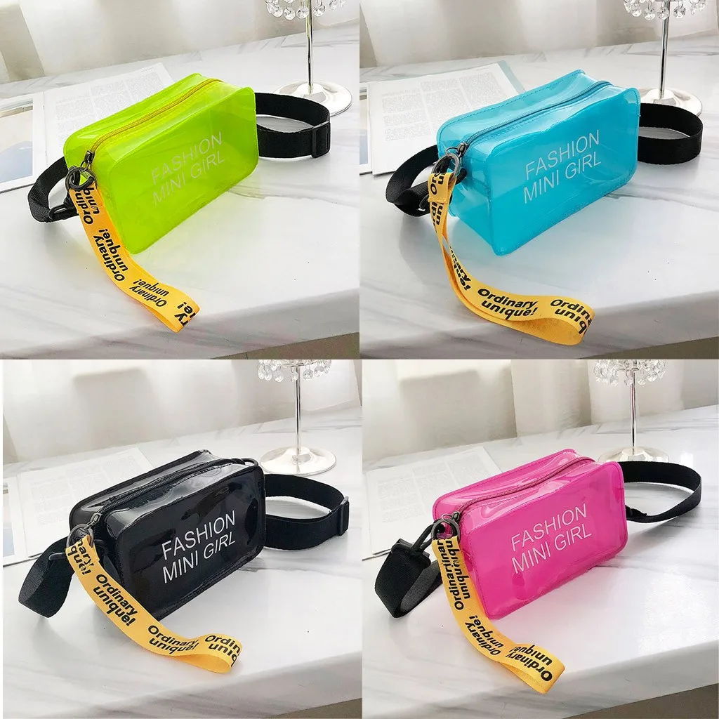 Ladies transparent shoulder bag leisure transparent ladies messenger bag shoulder bag handbag bag card bag B*
Ladies transparent shoulder bag leisure transparent ladies messenger bag shoulder bag handbag bag card bag B*