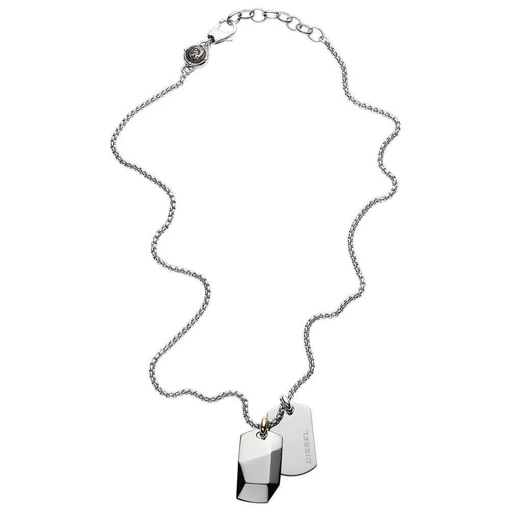 Diesel DJDX1144-040 Men Necklace Valentine's Day Gift Steel Metallic Gray Birthday Gift for Mens
Diesel DJDX1144-040 Men Necklace Valentine's Day Gift Steel Metallic Gray Birthday Gift for Mens