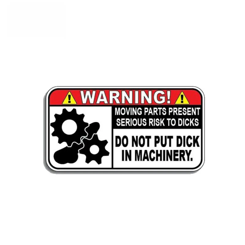 Funny Warning In Machinery Car Sticker Waterproof Reflective PVC Decal Automobile Accessories for VW KIA BMW Audi,10cm*5cm
Funny Warning In Machinery Car Sticker Waterproof Reflective PVC Decal Automobile Accessories for VW KIA BMW Audi,10cm*5cm