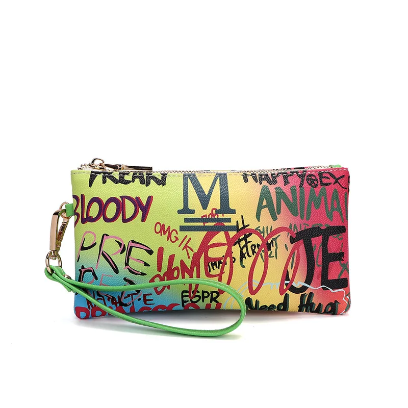 Fashion Brand Designer Graffiti Women Shoulder Bag Casual Crossbody Bag Women's Handbag Mini Colorful Mobile Phone Purse
Fashion Brand Designer Graffiti Women Shoulder Bag Casual Crossbody Bag Women's Handbag Mini Colorful Mobile Phone Purse