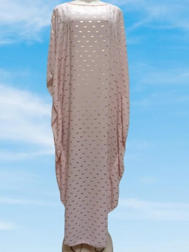 148cm African Dresses for Women Half Batwing Sleeve O Neck Robes 2021 Summer New Shiny Print Casual African Boubou Maxi Dresses
148cm African Dresses for Women Half Batwing Sleeve O Neck Robes 2021 Summer New Shiny Print Casual African Boubou Maxi Dresses