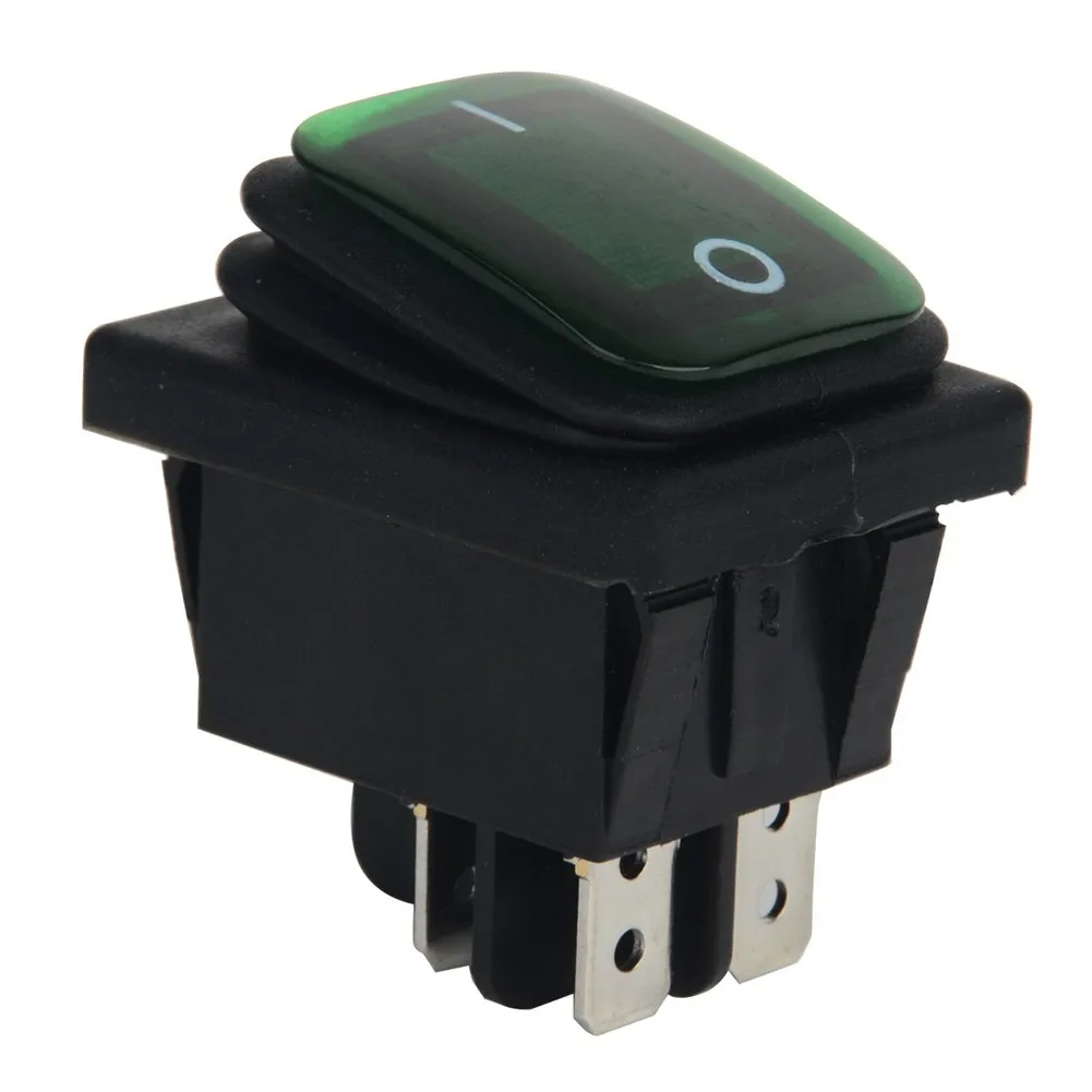 1Pc 16A 250V AC Green LED 220V Marine Switch Car Boat Rocker Switch Truck SPST Switch Carling Waterproof 4 Pin Rocker Switch
1Pc 16A 250V AC Green LED 220V Marine Switch Car Boat Rocker Switch Truck SPST Switch Carling Waterproof 4 Pin Rocker Switch