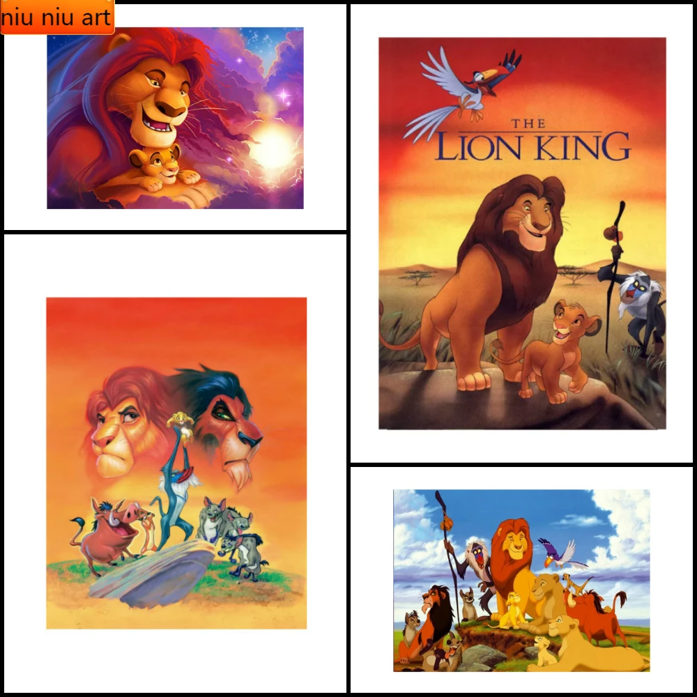 Cartoon Lion King Diamond Painting Disney Anime Diamond Inlaid Diamond Mosaic Diamond Embroidery Cross Stitch Kits Home Decor
Cartoon Lion King Diamond Painting Disney Anime Diamond Inlaid Diamond Mosaic Diamond Embroidery Cross Stitch Kits Home Decor
