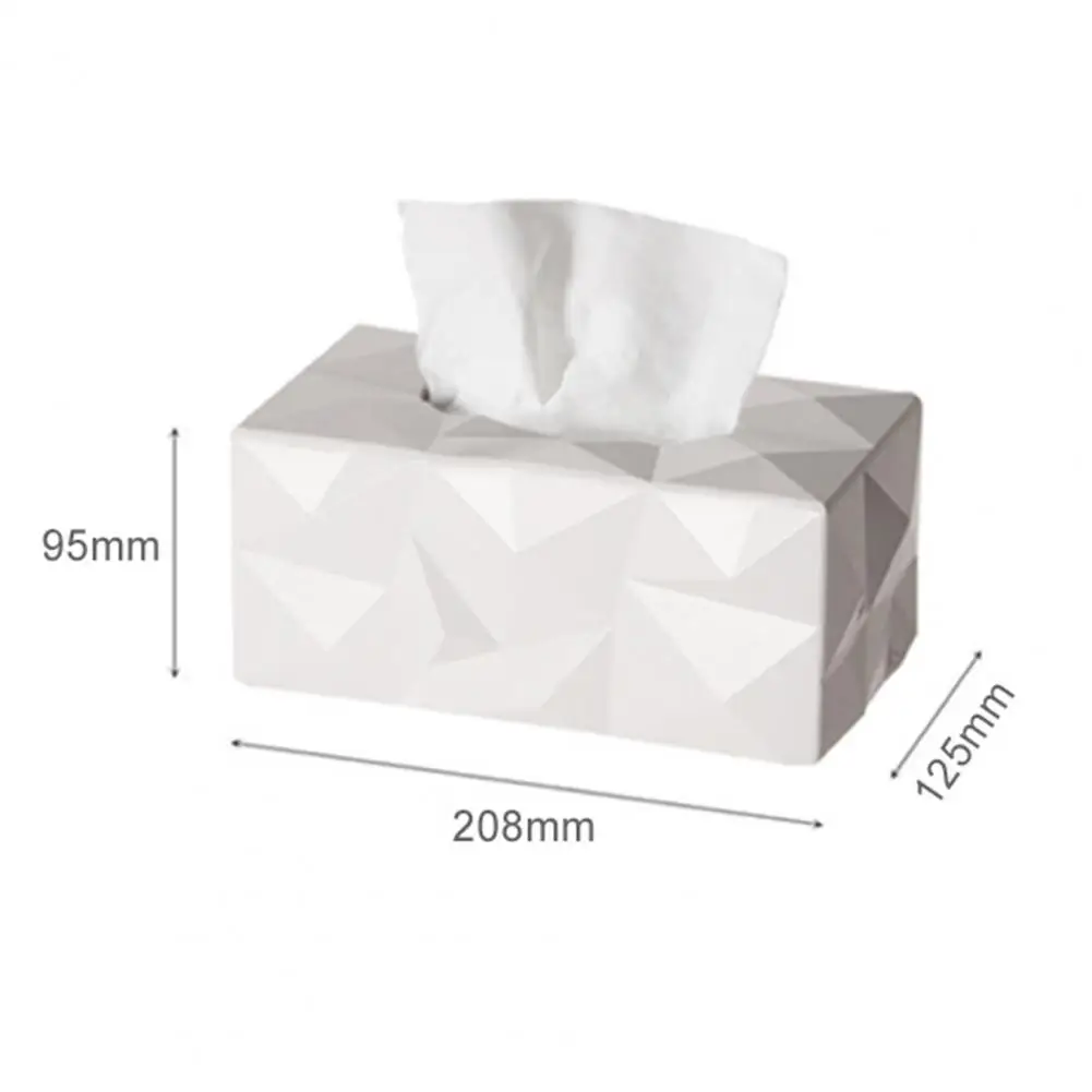 Nordic Style Tissue Box Rectangle Water-proof Melamine Wear-resistant Tissue Box Cover for Home Desktop Storage
Nordic Style Tissue Box Rectangle Water-proof Melamine Wear-resistant Tissue Box Cover for Home Desktop Storage