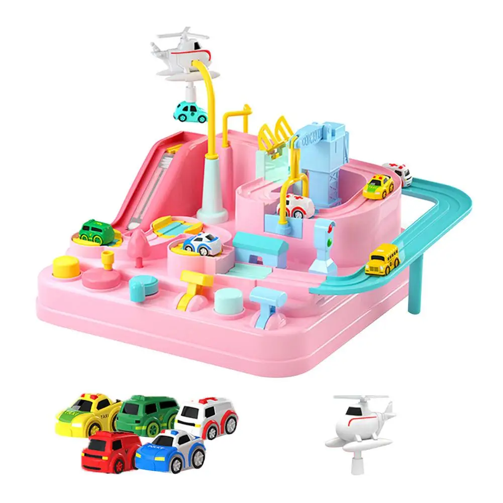Kids Racing Rail Car Model Racing Educational Toys Children Track Car Adventure Game Brain Game Mechanical Interactive Train Toy
Kids Racing Rail Car Model Racing Educational Toys Children Track Car Adventure Game Brain Game Mechanical Interactive Train Toy
