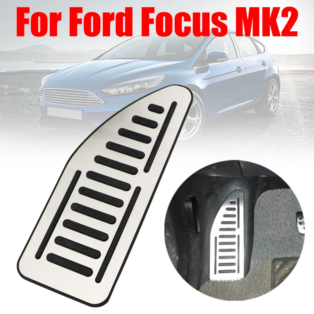

For Car Accelerator Pedals Brake Pedal Set Covers Clutch Rest Foot Pedals Cover for Ford Focus 2 Mk2 Kuga Escape Auto Accessori