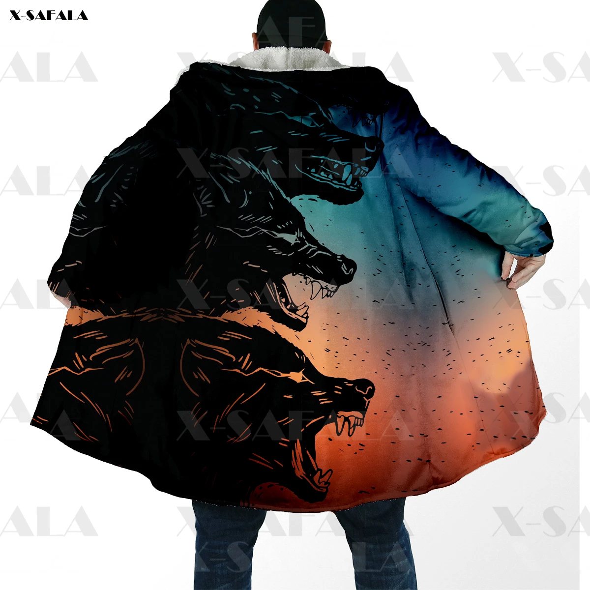 Dark Wolf King Printed Hoodie Coat Hooded Blanket Cloak Thick Jacket Cotton Pullovers Dunnes Overcoat
Dark Wolf King Printed Hoodie Coat Hooded Blanket Cloak Thick Jacket Cotton Pullovers Dunnes Overcoat