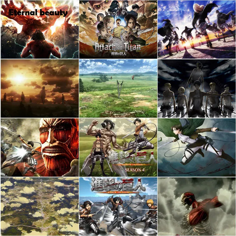 Diamond Painting Attack On Titan Comics Full Square Rhinestones Diamond Embroidery Home Decoration Needlework Diamond Mosaic
Diamond Painting Attack On Titan Comics Full Square Rhinestones Diamond Embroidery Home Decoration Needlework Diamond Mosaic