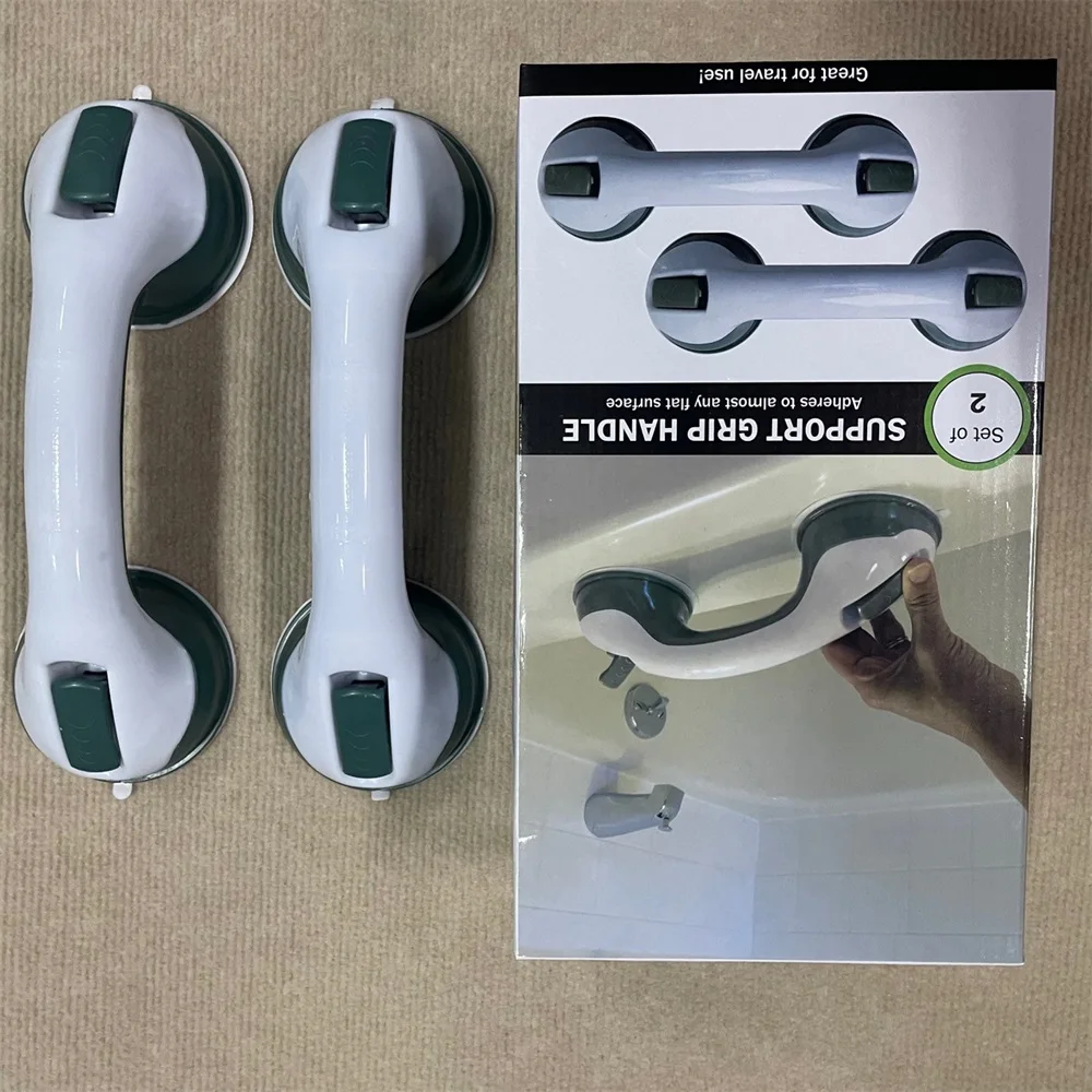 Bathroom Suction Cup Handle Grab Bar Anti Slip For Elderly Safety Bath Shower Tub Grab Handle Rail Grip Household Accessories 
Bathroom Suction Cup Handle Grab Bar Anti Slip For Elderly Safety Bath Shower Tub Grab Handle Rail Grip Household Accessories