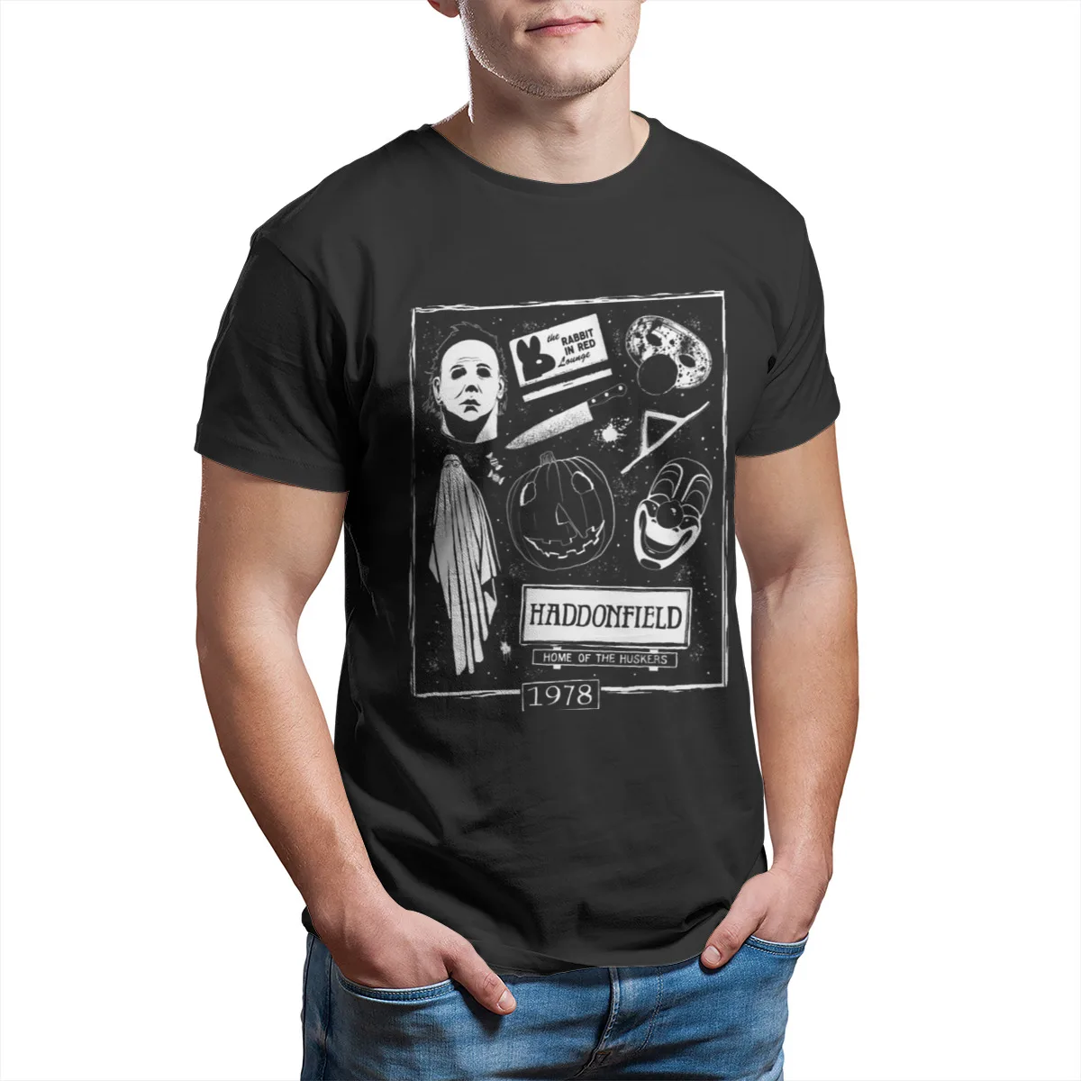 Welcome to Haddonfield_ Essentials Funny Summer Unisex graphic Men's T-Shirts 138855
Welcome to Haddonfield_ Essentials Funny Summer Unisex graphic Men's T-Shirts 138855