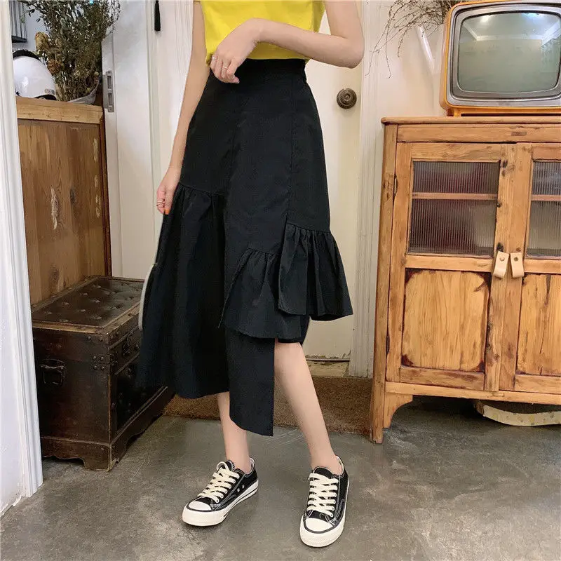 2021 summer new irregular skirt, fresh and fashionable, high waist, foreign style, small crowd, slim design skirt
2021 summer new irregular skirt, fresh and fashionable, high waist, foreign style, small crowd, slim design skirt