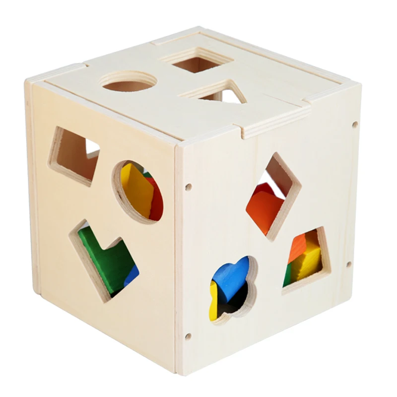 15 Hole Children 's Toys Wooden Shape Classification Geometry Block Matching Cognition Infant Early Childhood Education Toys
15 Hole Children 's Toys Wooden Shape Classification Geometry Block Matching Cognition Infant Early Childhood Education Toys