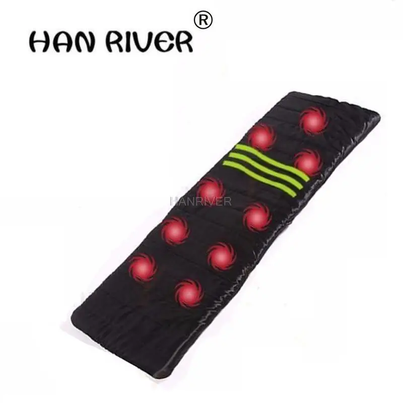 Health Monitors Massager Acupunctue Mat 9 Vibrating Motors Full Body Far Infrared Heat Heathy Massage Cushion Seat Mattress
Health Monitors Massager Acupunctue Mat 9 Vibrating Motors Full Body Far Infrared Heat Heathy Massage Cushion Seat Mattress