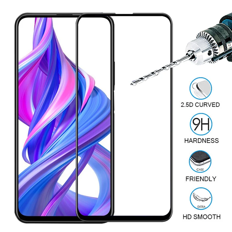 Закаленное стекло 9D Hypoin для Huawei Honor 30 20 10 Lite 8X 9X P Smart 2019 Защита экрана p20 P30 P40
