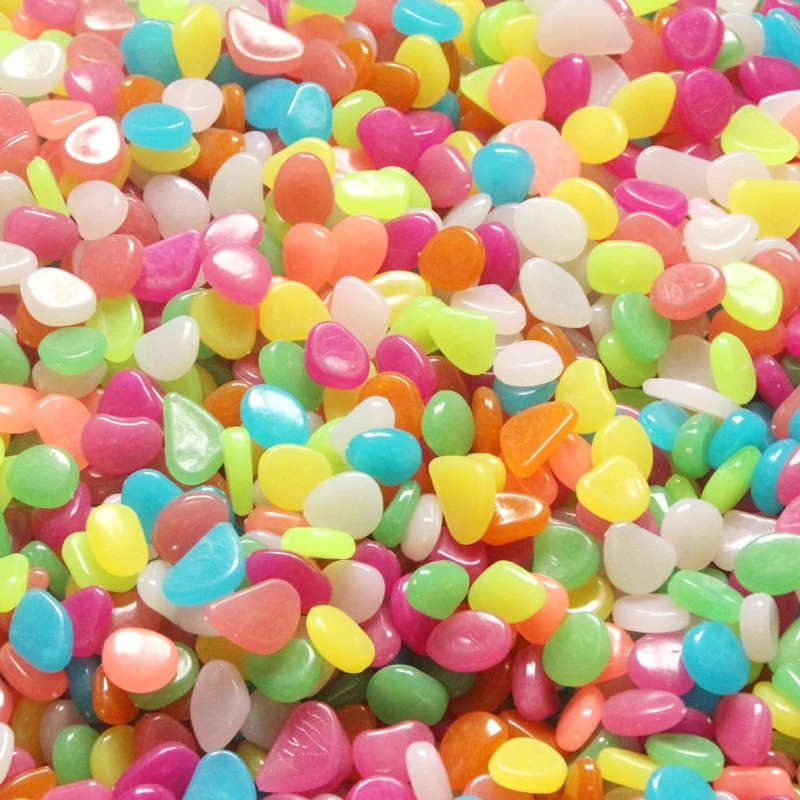 500Pcs in Dark Garden Glowing Pebbles for Walkway Aquarium Fish Tank Decorative Plant Garden Path Terrace Lawn Glow Stone Color
500Pcs in Dark Garden Glowing Pebbles for Walkway Aquarium Fish Tank Decorative Plant Garden Path Terrace Lawn Glow Stone Color