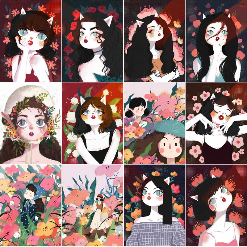 Cute Girl Mosaic Jewel Cross Stitch Baby Girl Room Decor Diamond Art Painting Embroidery 5D Diy Paint Wall Decor
Cute Girl Mosaic Jewel Cross Stitch Baby Girl Room Decor Diamond Art Painting Embroidery 5D Diy Paint Wall Decor